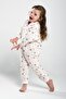 Girl's Teddy Bear Patterned 2.5 Tog Sleeping Bag for 1-9 Years Premium Quality Thick Fiber Filling - Maximum Comfort!