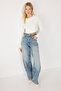 Crew Neck Ribbed Knitwear Crop Top - 4