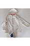 Children's Raincoat Coat, Thin Fleece Inside, Bright Latex Outside - 3