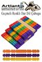 Colorful Snap Tongue Stick Narrow 1 Pack of 150 Notched Serrated Snap Joint Colorful Ice Cream Stick
