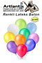 Balloon Colored Latex 50 Pieces Colorful Balloon 10'' Vibrant Colors Party Birthday Decoration Supplies Honey
