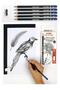 Alpino Color Experience - Set of 6 Graphite Pencils, Graduated Drawing and Sketching Pencils - 3