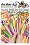 Colorful Snap Tongue Stick Narrow 1 Pack of 150 Notched Serrated Snap Joint Colorful Ice Cream Stick - 3
