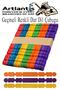 Colorful Snap Tongue Stick Narrow 1 Pack of 150 Notched Serrated Snap Joint Colorful Ice Cream Stick - 2
