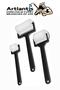 Roller Cut Tip and Bumper Sponge Brush Set 19 Pieces 1 Pack Art Brush Palette Pompon Spatula Akri - 4
