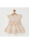 Ac22653 Baby Dress Dress Pompom Vanilla Cream - 3