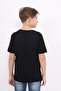Boy's Tnty Embroidered and Printed T-Shirt - 4