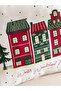 Lcw Home Ecru Christmas Themed Throw Pillow Cover 50X50 cm - 3