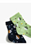 Multi Patterned Socks Set - 2