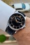 Case Metalic Cord Black Color Men's Wristwatch - 5