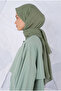 Cotton Shawl Dark Green - 2
