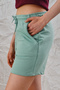 Women's 2 Drawstring Waist Corded Pocket Shorts - 6