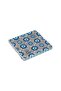 Napkin 2 Sheets Ecru Blue Evil Eye Bead 33X33Cm - 20 Pieces