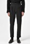 High waist striped double leg men's trousers