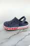 Navy Blue Men's Orthopedic Doctor Cook Hospital Beach and Casual Home Slippers - 5