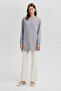 FRILLED CREPE TUNIC