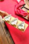 New Year Christmas Bamboo Snack Pine Tree 3-Piece Snack Bowl - 2