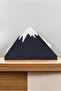 Decorative Fashionable and Durable Metal Napkin Holder Snowy Mountain Design