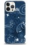 Tecno Spark 10 Pro Case Hd Printed Case - Notes and Hearts Blue