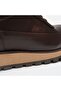 Genuine Leather Brown Men's Sports Shoes - 8