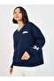 V Neck Regular Fit Sweatshirt - 3