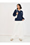 V Neck Regular Fit Sweatshirt - 2