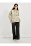 هودي بغطاء رأس من القماش المبطن بطول عادي وقصة عادية - 2
