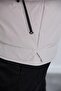 Men's Coat with Detachable Hooded Pocket Detail - 6