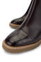 Women's Genuine Leather Brown Casual Boots - 3