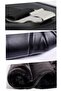 Motorcycle Knee Pad Knee Leg Protection Leather Inside Furry Protection Sleeve for Water Rain Wind Snow - 4