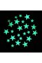 50 Shining in the Dark Phosphorescent Decorative Stickers with Moon and Star Design - 8