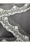 French Lace Guipure Shawl Pattern 14 cm Off White - 4