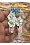 7X4 cm Zircon Stone Floral Sequined Letter R Arma