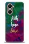 Realme C55 Case Hd Printed Case - Faith Hope Love + Full Screen Protector