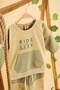 Baby Kids Khaki Cotton 2-Piece Set First I Trend Fashion Bottom Top Set
