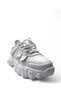 Verom Flt Children's Lace-Up and Velcro High Sole Sneaker Sports Shoes - 2
