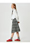 Women's Grey Pleated Skirt