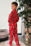 🎄   Christmas Themed 100% Cotton Unisex Children's Pajama Set 🎄   Red - 8