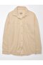 Ae Oversized Knit Button-Up Shirt - 4