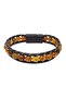 Men's Brown Agate Natural Stone Leather Bracelet - 2