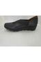 Women's Black Leather Orthopedic Shoes - 3