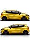 مجموعة ملصقات الأبواب الجانبية لسيارة Renault Clio 4 Racing