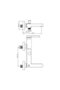 Gildo Black Bathroom Faucet and Black Sliding Shower Set Mbb165-S Dst57-S Mlb165-S - 3