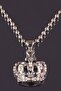 Women's Zircon Stone Elegant Crown Necklace - 3
