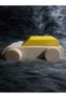 Wooden Toy Coop Wheel Cart, Wooden Montessori Toy, Cute Baby Toys - Chick Yellow - 3