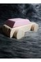 Wooden Toy Coop Wheeled Car, Wooden Montessori Toy, Cute Baby Toys - Baby Pink - 3