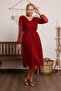 Belted V Polka Dot Tutu Dress 583308 - 2