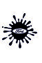 Renault Black Drop Patterned Tank Cover Sticker - 10 Cm