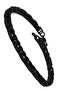 Men's Black Steel Thick 6 mm King Model Bracelet - 2