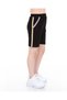 Girl's Shorts with Colorful Stripes on the Sides and Pockets - 3